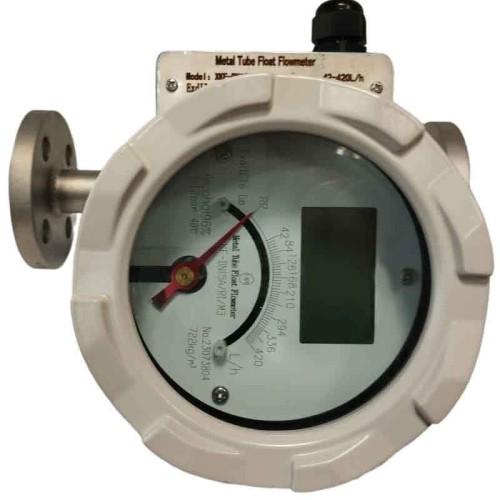DN15 Расходомер ротаметр из нержавеющей стали LZ PN40 (спирт 96%), 42...420 л/ч, 4-20мА, Ex