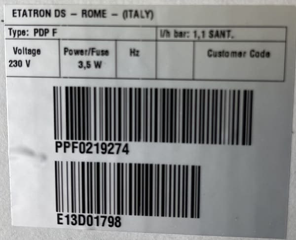 Peristaltische Pumpe F 1.1 230V Santopren