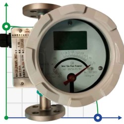 DN15 Edelstahl Durchflussmesser Rotameter LZ PN40 (Alkohol 96%), 17...170 l/h, 4-20mA, Ex
