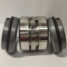 Двойное механическое уплотнение R-M010D 25, CAR/SIC/CAR/SIC, EPDM, 304