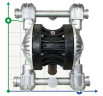 The pneumatic diaphragm pumps BOXER 502 ALU IB502ALMTAAT--