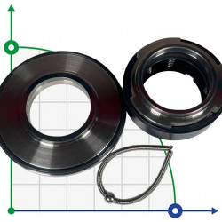 Уплотнение насоса FLYGT типа R-FL.NU 45 вал TC/TC, VITON, 304