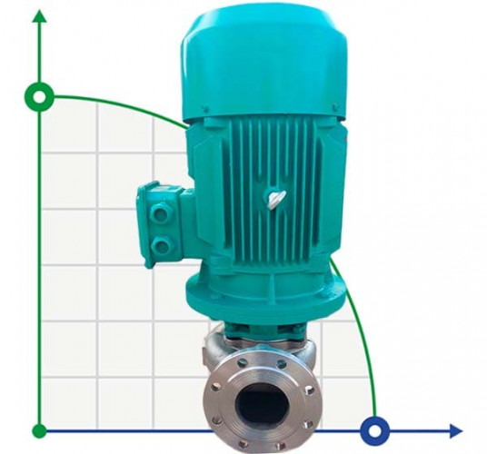 IHG BGLH 100-125 (100/20), 11kW, 2880 vertikale Edelstahlpumpe