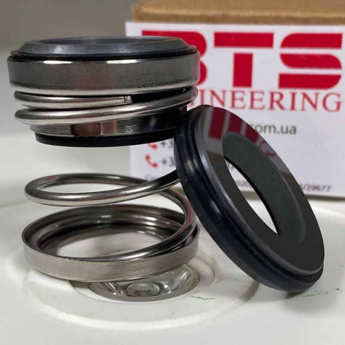 Sello mecánico para bomba R-108 17, L, SIC/SIC, VITON, 304