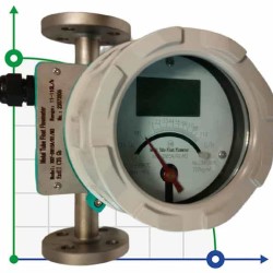 DN15 Edelstahl Durchflussmesser Rotameter LZ PN40 (Alkohol 96%), 11...110 l/h, 4-20mA, Ex