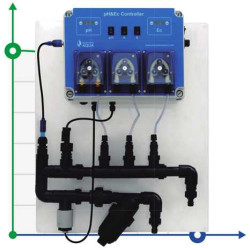 Hydroponique, système de contrôle hydroponique pH&Ec Plus