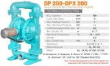 DP 200 AL/SN - насос пневматичний мембранний високого тиску DiaPump