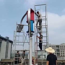 Q-type wind turbine RX-QV25K 25 kW vertical