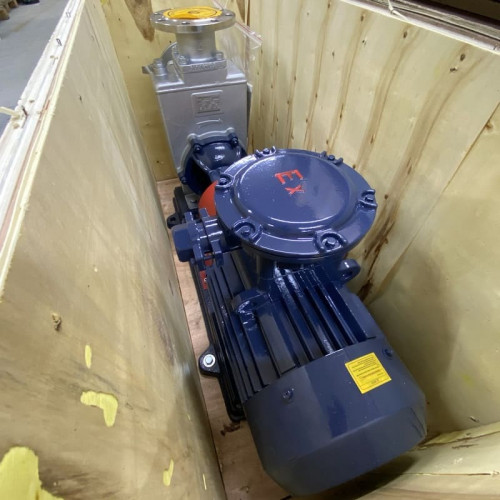 Самовсасывающий насос из нержавеющей стали BZWH80-65-25/2, 7,5 кВт, 2900, все AISI 304, Ex