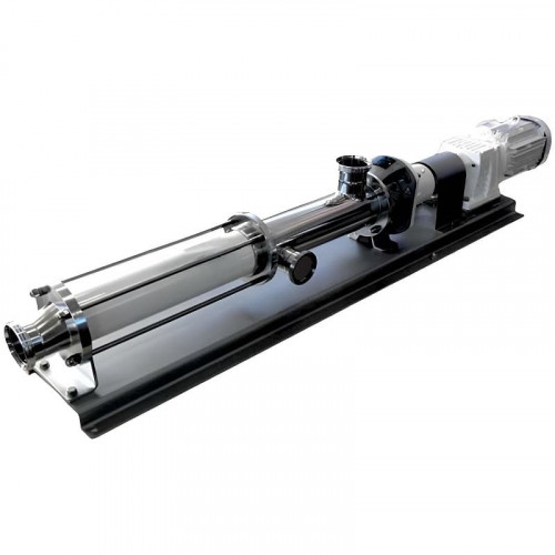 Винтовой сантарный насос из нержавеющей стали для пищевых продуктов LIVERANI MXF80 TF 2,2 кВт, 287 об/мин, 380В, AISI 316