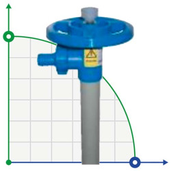 Tuyau JP, PP(HC), 1200mm, Ø41mm vers pompe baril JESSBERGER
