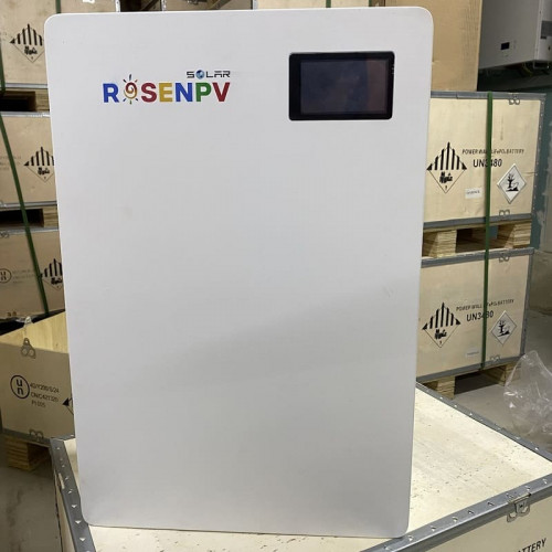 Battery pack 51.2V 200Ah LiFePO4, LFP wall type with EVE 3.2V 100Ah LiFePO4 grade A cells