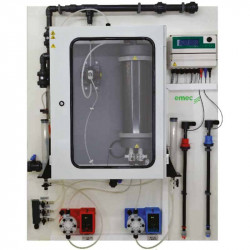 Chlorine dioxide dosing and control system EMEC LOTUS MAXI 80-1000 g/h, 8-4 bar, for water disinfection
