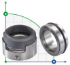 Gleitringdichtung R-H7N 28, SIC/SIC, VITON, 304, G9