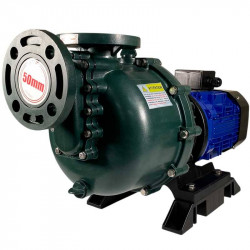 Bomba de transferencia de cloruro férrico QHB-G-50052EAL-SSH5V38AGABS-3801, GFRPP, 507 L/min, 24 m, 3,7 kW, 380 V, centrífuga autocebante