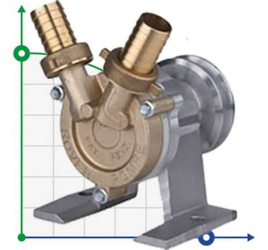 N 20 насос с приводным шкивом