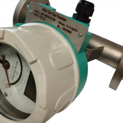 DN25 Edelstahl-Durchflussmesser Rotameter LZ PN40 (Wasser), 0,4...4,0 m3/h, 4-20mA, Ex