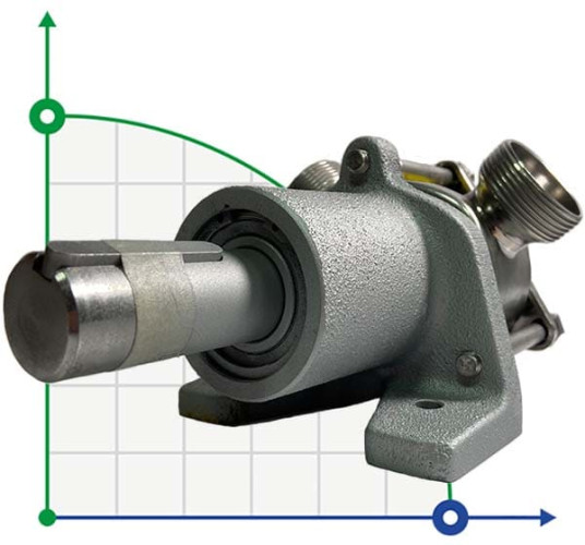 Pompa do zakwasu AlphaDynamic AD40 BARE SHAFT z wirnikiem (bez silnika)