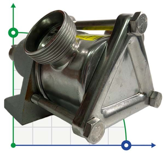 Pompa do zakwasu AlphaDynamic AD40 BARE SHAFT z wirnikiem (bez silnika)