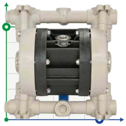 Pneumatyczna pompa membranowa BOXER 50 PP IB50-P-MTTPV--