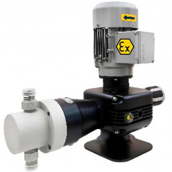 Plunger motor dosing pump EMEC PRIUS P series 50 Hz ATEX 3G/3D (explosion-proof) 5-320 l/h, 10 bar