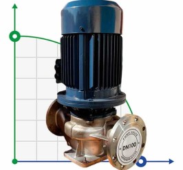 IHG BGLH 100-125A (89/16), 7,5kW, 2880 vertikale Edelstahlpumpe