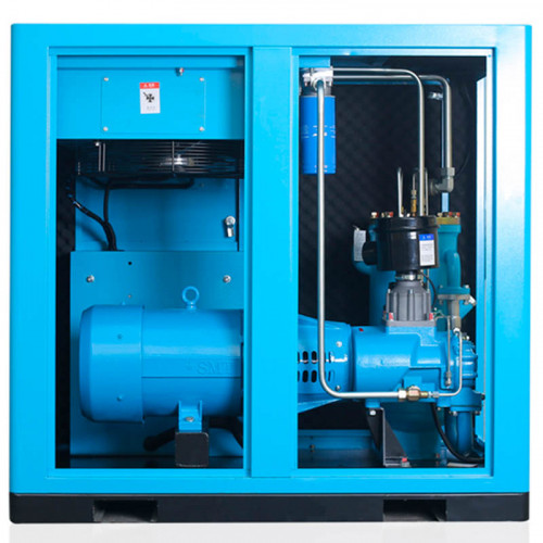 Compresseur d'air à vis à entraînement direct série DC avec débit d'air de 1,0 à 66,1 m3/min, puissance de 7,5 à 355 kW, pression de service de 0,7 à 1,3 MPa