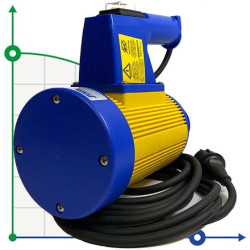 Moteur JP-280, 230V, 50 Hz, 825W pour pompe vide-fût JESSBERGER