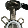 PN16 DN50 Butterfly valve, body and disc made of stainless steel AISI 304, Seat PTFE