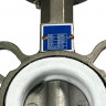 PN16 DN50 Butterfly valve, body and disc made of stainless steel AISI 304, Seat PTFE