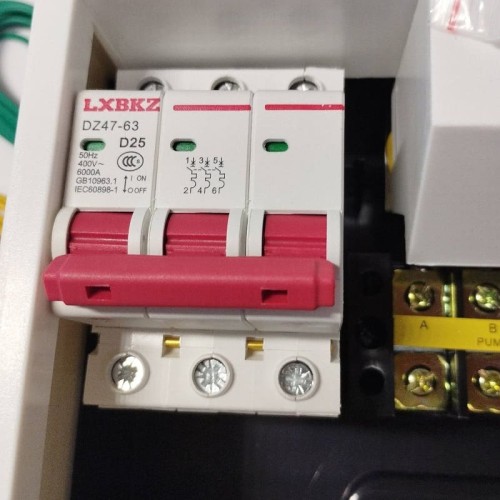 Pump Сontroller Y1-4000D, ABS plastic, 3-phase 380V-415V, 0,75-4kW