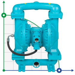 DP 150 DD/SN - DD/N - pneumatische Membranpumpe