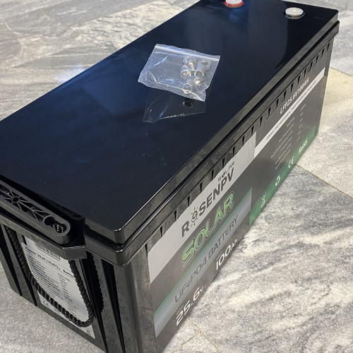 Аккумуляторная батарея литий-железо-фосфатная 25.6V 100Ah LiFePO4, LFP напольный с ячейками EVE 3.2V 100Ah LiFePO4 grade A cells