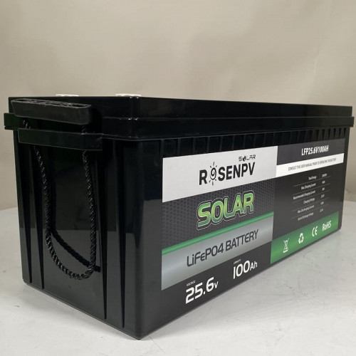 Аккумуляторная батарея литий-железо-фосфатная 25.6V 100Ah LiFePO4, LFP напольный с ячейками EVE 3.2V 100Ah LiFePO4 grade A cells