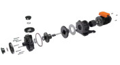 Химический насос с магнитной муфтой MD-P-203Z-SAV5, PVDF, 15L/min, 8m, 220V (товар снят с производства)