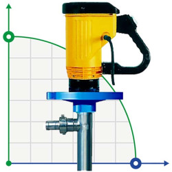 Pompe fût JESSBERGER JP150-PP(HC)1200, Ø32mm