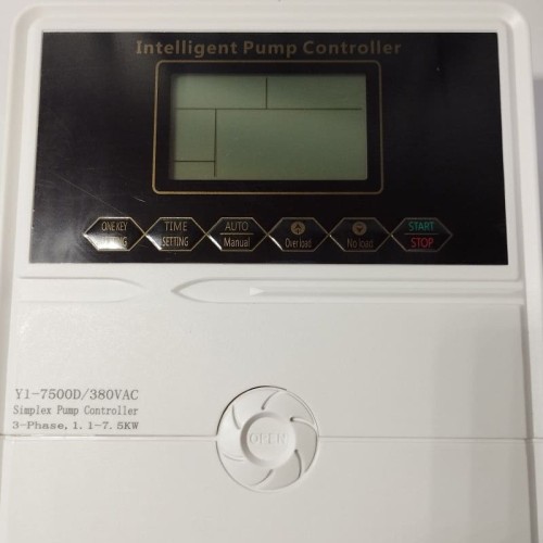 Sterownik pompy Y1-7500D, tworzywo ABS, 3-fazowy 380V-415V, 1,1-7,5 kW
