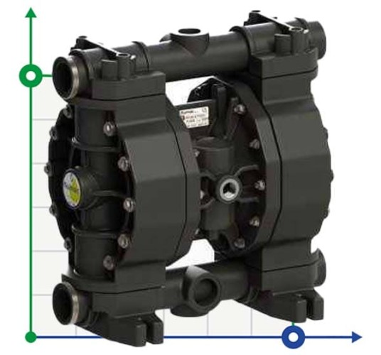 PHOENIX P250 PVDF ATEX пневматический мембранный насос