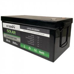 Литий-железо-фосфатный (литий-ферумный) аккумулятор 25.6V 200Ah LiFePO4, LFP напольный с ячейками EVE 3.2V 100Ah LiFePO4 grade A cells