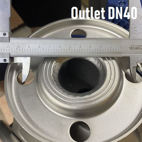 BZ 40-160/3, AISI 316L stainless steel centrifugal KAS pump monoblock