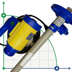 Бочковой насос JESSBERGER JP280-PP(HC)1200, Ø41mm