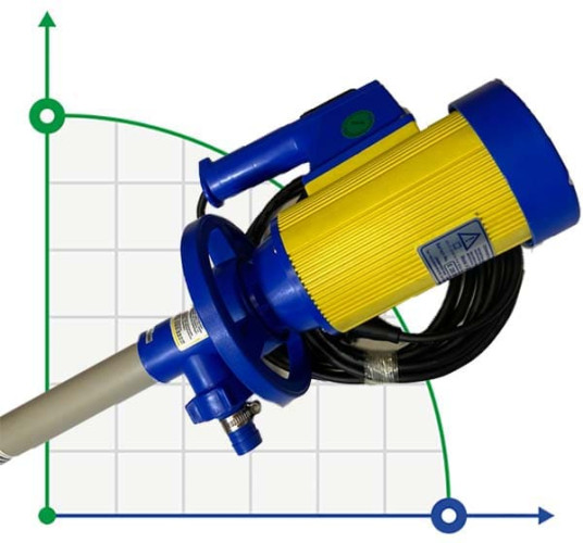 Pompe fût JESSBERGER JP280-PP(HC)1200, Ø41mm