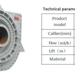 Schlammpumpe für Bagger WN, 200-1200 mm, 600-25000 m3/h, 20-67 m