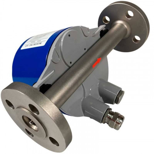 DN15 Ротаметр расходомер из нержавеющей стали KLZZ PN40 (спирт 96%), 42...420 л/ч, 4-20мА, Ex