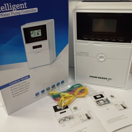 Pump Сontroller Y1-11000D, ABS plastic, 3-phase 380V-415V, 1,1-11kW