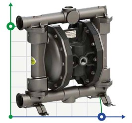 PHOENIX P250 AISI316 ATEX пневматический мембранный насос