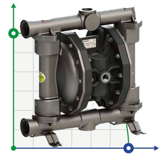PHOENIX P250 AISI316 ATEX пневматический мембранный насос