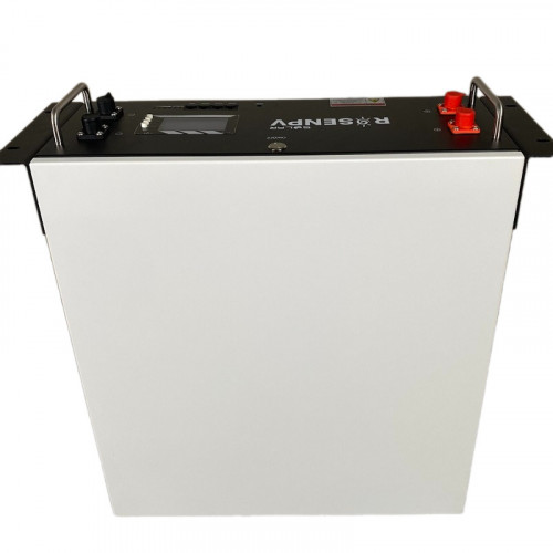 Batería de litio LiFePO4 de 51,2 V y 100 Ah, montada en bastidor LFP con células EVE LiFePO4 de 3,2 V y 100 Ah de grado A