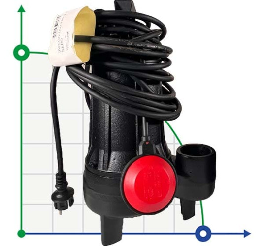 Погружной насос ALPHA V22 M/G Dreno Pompe промышленных стоков