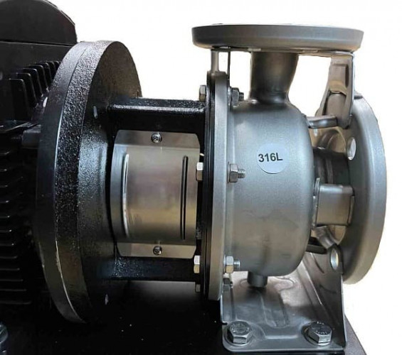 BZ 40-160/4, Monoblock-Kreiselpumpe aus Edelstahl AISI 316L für Ammoniakwasser